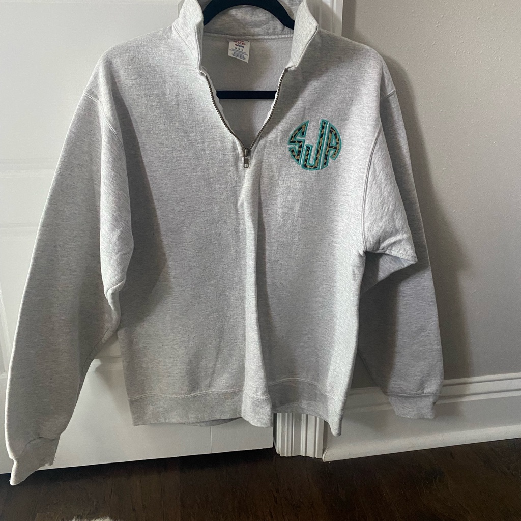 Monogram Pullover Sweatshirt